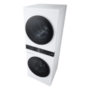 LG WashTower Weiß (Waschmaschine: EEK A, 12kg, 1350 U./Min.; Trockner: EEK C, 10kg) Waschmaschine & Trockner in einem Gerät I WT1210WWF, WT1210WWF