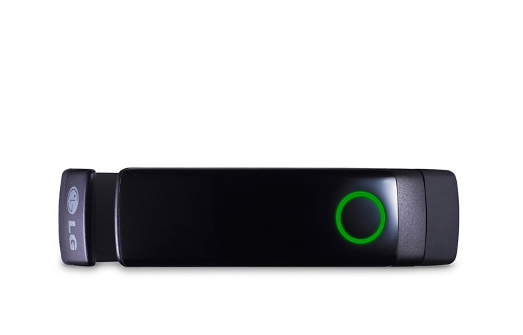 LG Fitnessarmband mit 3-Achsen-Beschleunigungsmesser, Kalorienanzeige, Herzfrequenzanzeige und Bluetooth 4.0, Lifeband Touch FB84