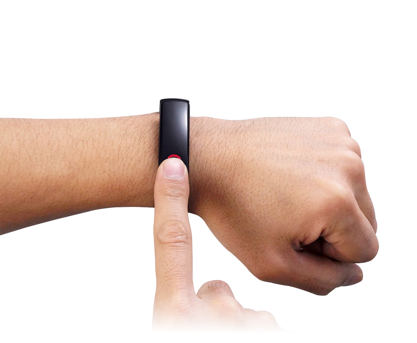 LG Fitnessarmband mit 3-Achsen-Beschleunigungsmesser, Kalorienanzeige, Herzfrequenzanzeige und Bluetooth 4.0, Lifeband Touch FB84