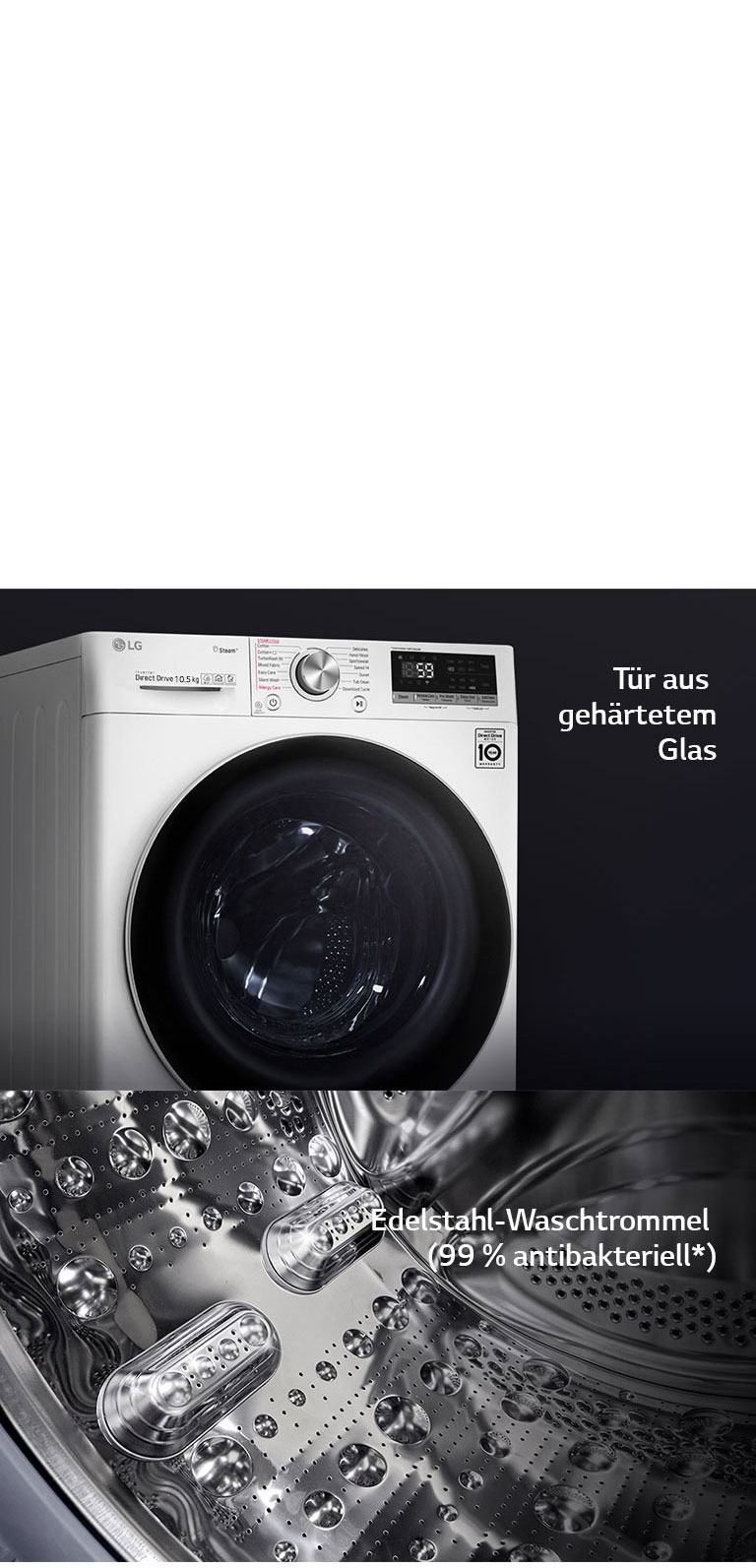 LG F6WV709P1 mit | DE DD® AI LG | Waschmaschine