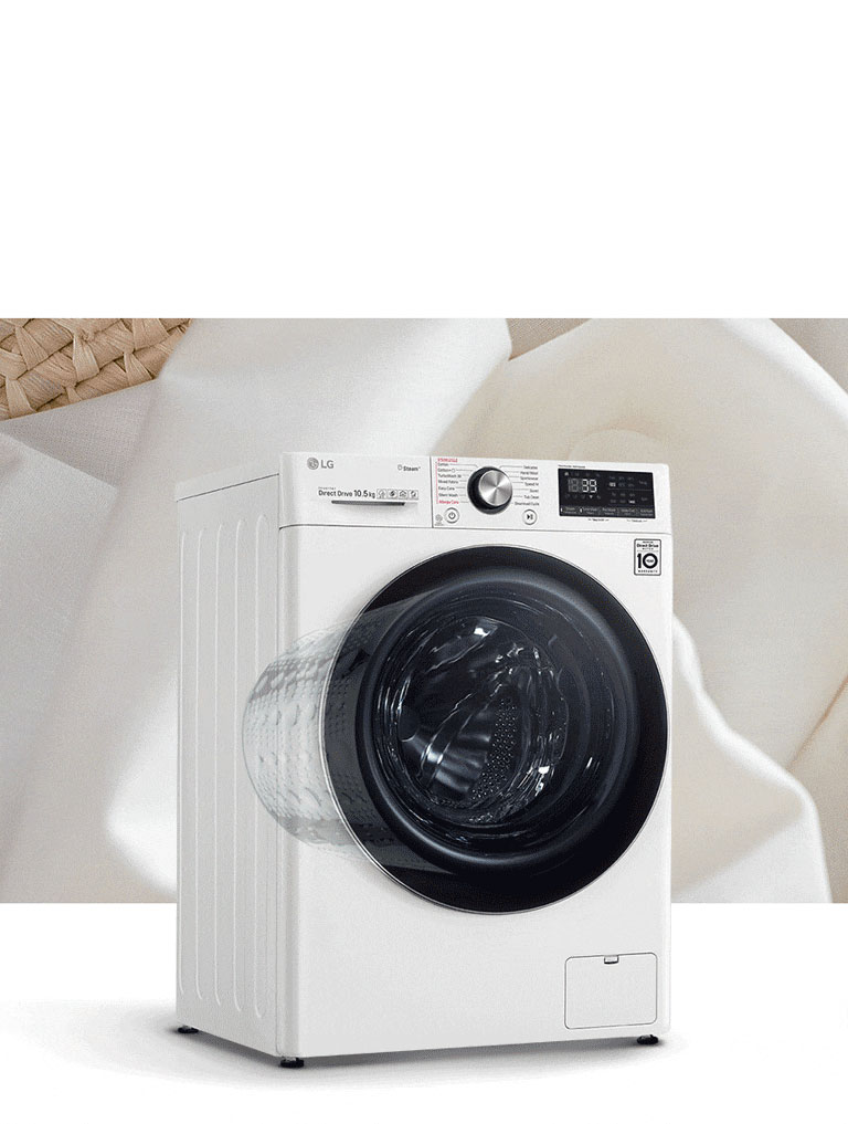 LG Waschmaschine mit 10,5 kg Kapazität | F6WV710P1 | LG DE