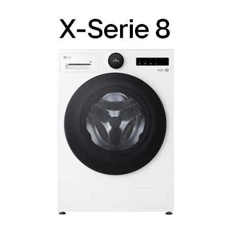 Vorderseite von Waschmaschine Weiß (EEK A-20%*, 9 kg,  1.350 U./Min.) mit AI DD® & TurboWash®360° | F4WX809YC F4WX809YC