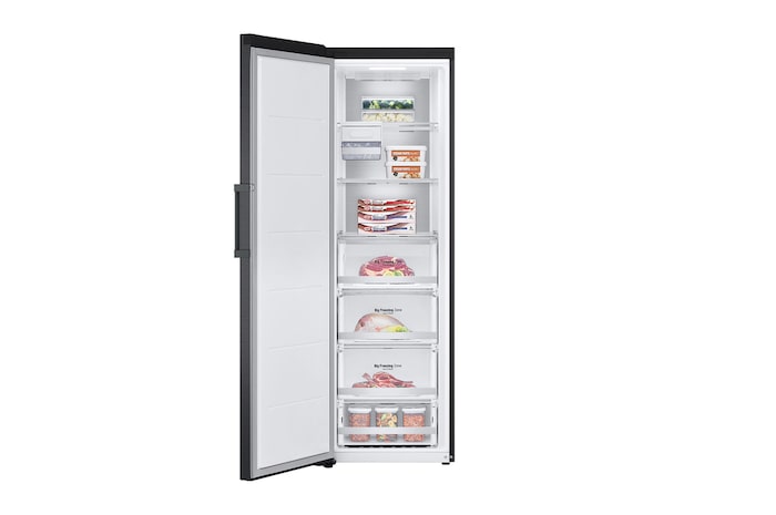 front open with food