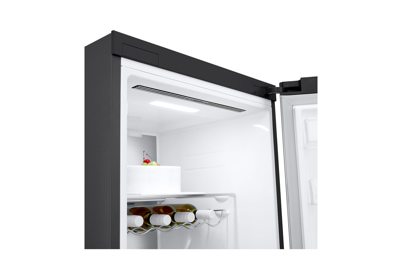 LG Freistehender Kühlschrank (C, 386L, 186 cm hoch) mit 77 kWh/a & Inverter Linear Compressor® | GLM71MCCSX, GLM71MCCSX