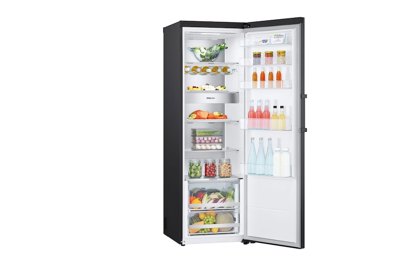 LG Freistehender Kühlschrank (C, 386L, 186 cm hoch) mit 77 kWh/a & Inverter Linear Compressor® | GLM71MCCSX, GLM71MCCSX