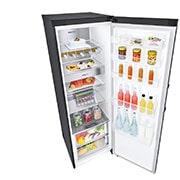 LG Freistehender Kühlschrank (C, 386L, 186 cm hoch) mit 77 kWh/a & Inverter Linear Compressor® | GLM71MCCSX, GLM71MCCSX