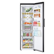 LG Freistehender Kühlschrank (C, 386L, 186 cm hoch) mit 77 kWh/a & Inverter Linear Compressor® | GLM71MCCSX, GLM71MCCSX