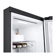 LG Freistehender Kühlschrank (C, 386L, 186 cm hoch) mit 77 kWh/a & Inverter Linear Compressor® | GLM71MCCSX, GLM71MCCSX
