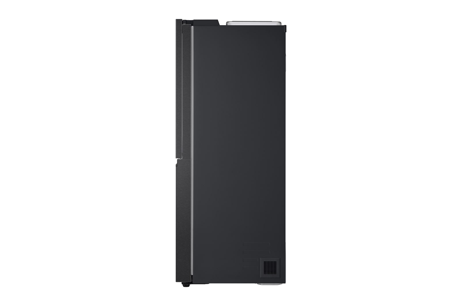 LG Side-by-Side mit Eis-, Crushed Ice- und Wasserspender | 638 Liter Kapazität | Festwasseranschluss | Essence Matte Black | GSJC40EPPE, GSJC40EPPE