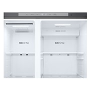 LG Side-by-Side Kühlschrank (E, 641L, 179cm hoch) mit Eis-, Crushed Ice- und Wasserspender & internem Wassertank | GSJC41PYPE, GSJC41PYPE