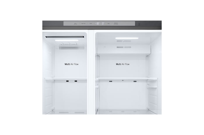 LG Side-by-Side Kühlschrank (E, 641L, 179cm hoch) mit Eis-, Crushed Ice- und Wasserspender & internem Wassertank | GSJC41PYPE, GSJC41PYPE