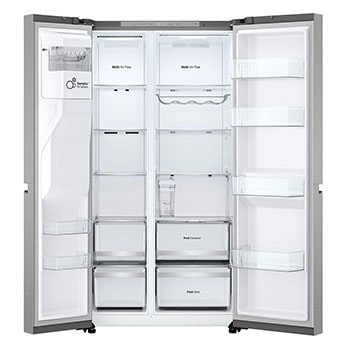 empty double door open view