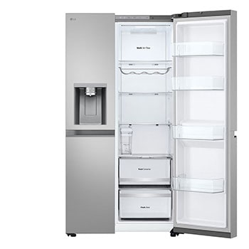 empty single door open