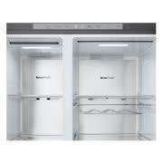 LG Side-by-Side Kühlschrank (B, 623L, 179 cm hoch) mit Eis-, Crushed Ice- und Wasserspender & internem Wassertank | GSLE91MBAB, GSLE91MBAB