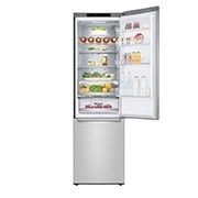 LG Kühl-Gefrierkombination |  384 Liter Nutzinhalt | Energieeffizienzklasse A | Premium Edelstahl | 203 cm | Inverter Linear Compressor® | GBB92STBAP, GBB92STBAP, GBB92STBAP