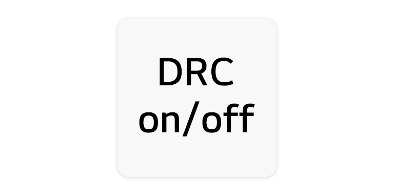Dynamic Range Control<br>für Dolby Digital Sound