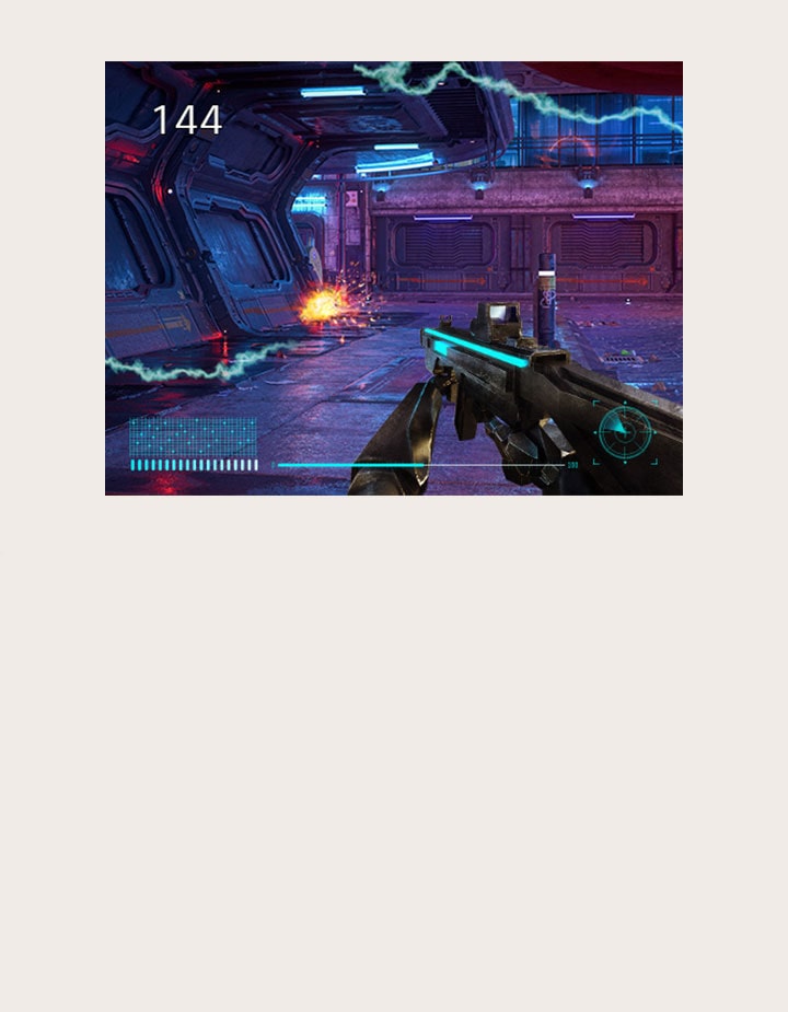 Zeige den FPS-Zähler in der Ecke des Bildschirms an.