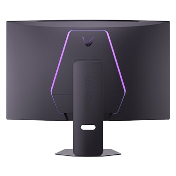 Draufsicht auf -30 Grad drehbaren Monitor