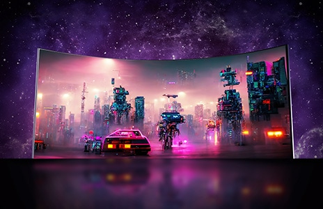 LG OLED Display.