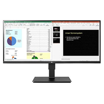 Vorderseite von 34 Zoll UltraWide™-Full-HD-Monitor 34BR65F-B