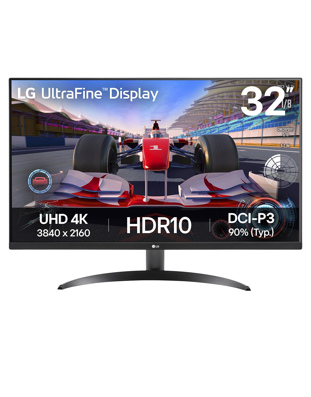 31,5 Zoll UltraFine 4K HDR Monitor - 32UR500K-B | LG DE