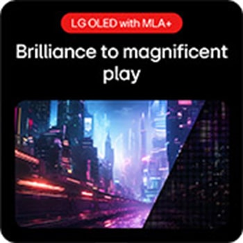 LG oled with MLA+