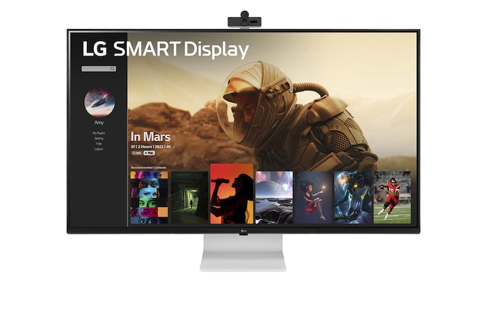 Vorderansicht mit abnehmbarer HD-Webcam