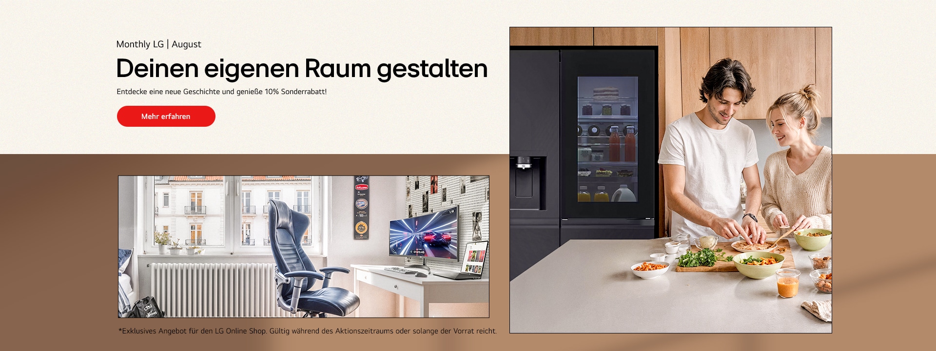 Bilder mit LG Haushaltsgeräten