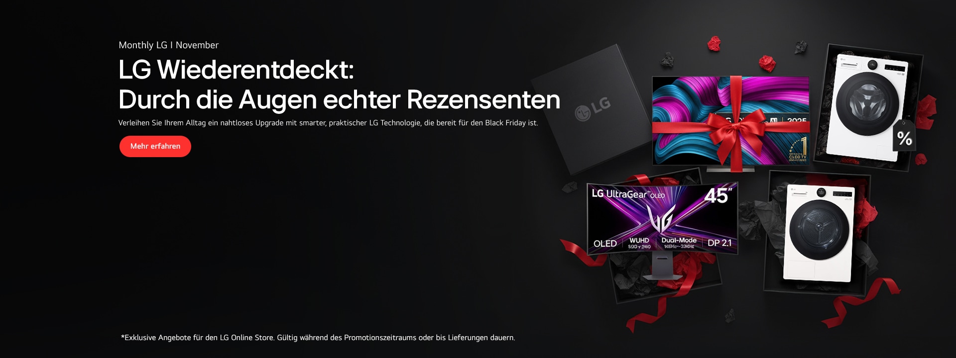 Bilder mit LG Haushaltsgeräten	