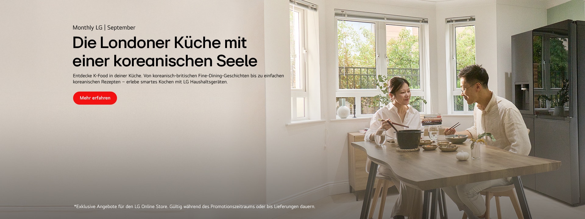 Bilder mit LG Haushaltsgeräten