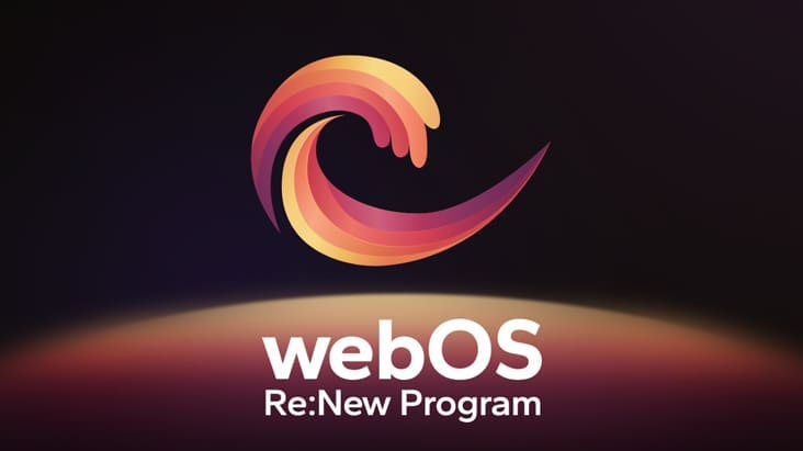 Logo und Name des webOS Re:New-Programms.