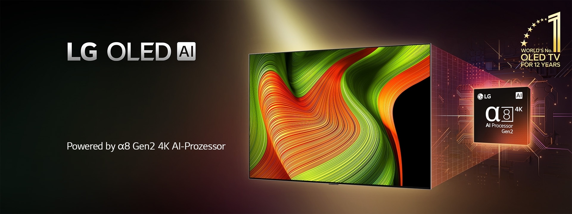 LG 83 inch LG OLED AI B5 4K Smart TV OLED83B59LA