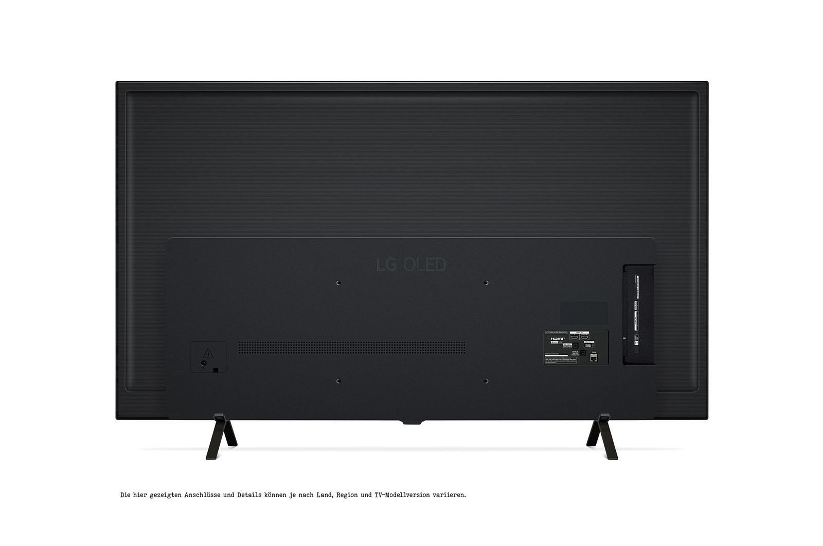 Rückansicht des LG OLED TV B4