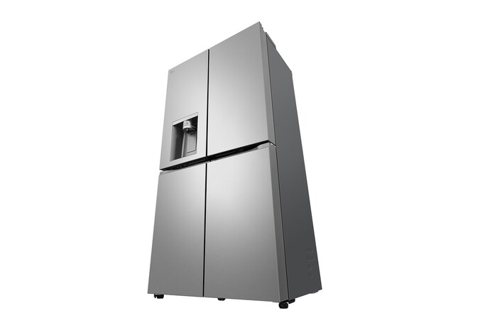 LG Multi-Door Kühlschrank (EEK E, 637L, 179,2 cm hoch) mit Eis-, Crushed Ice- und Wasserspender & Festwasseranschluss ǀ GML960PYFE, GML960PYFE