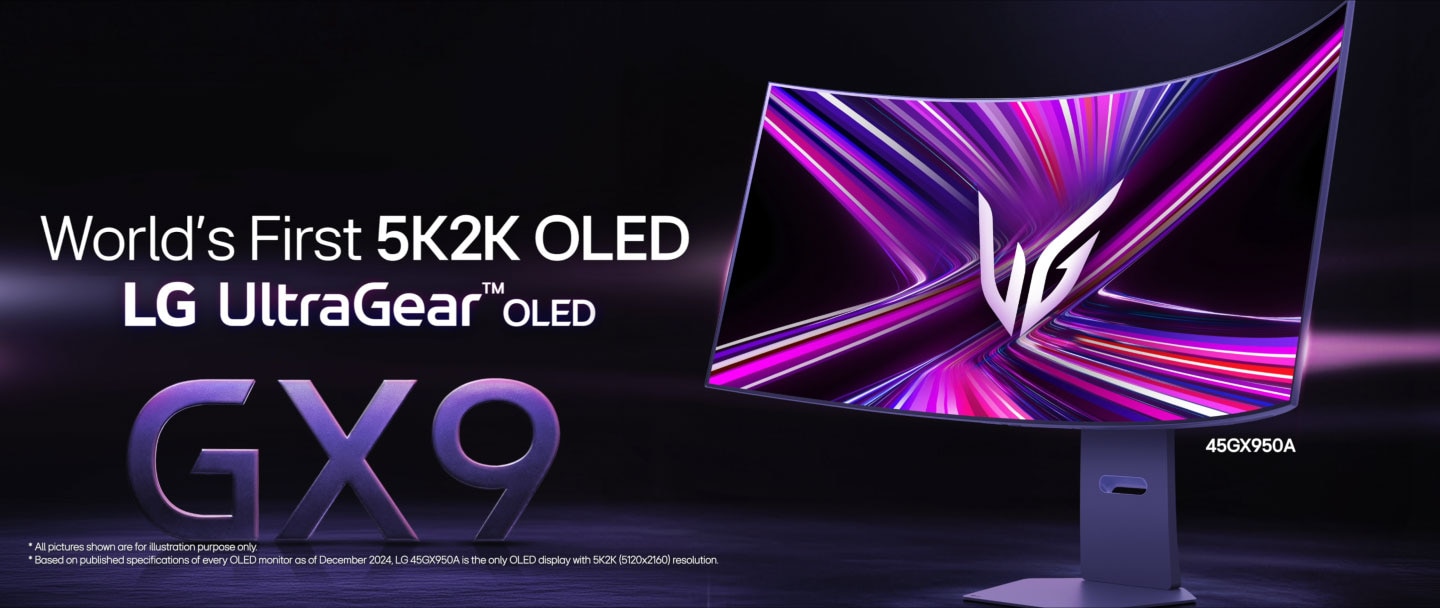 Video, das das 5K2K-OLED-Display, die 800R-Krümmung, den 330Hz-Dual-Modus und die immersiven Gaming-Funktionen des LG UltraGear 45GX950A hervorhebt.