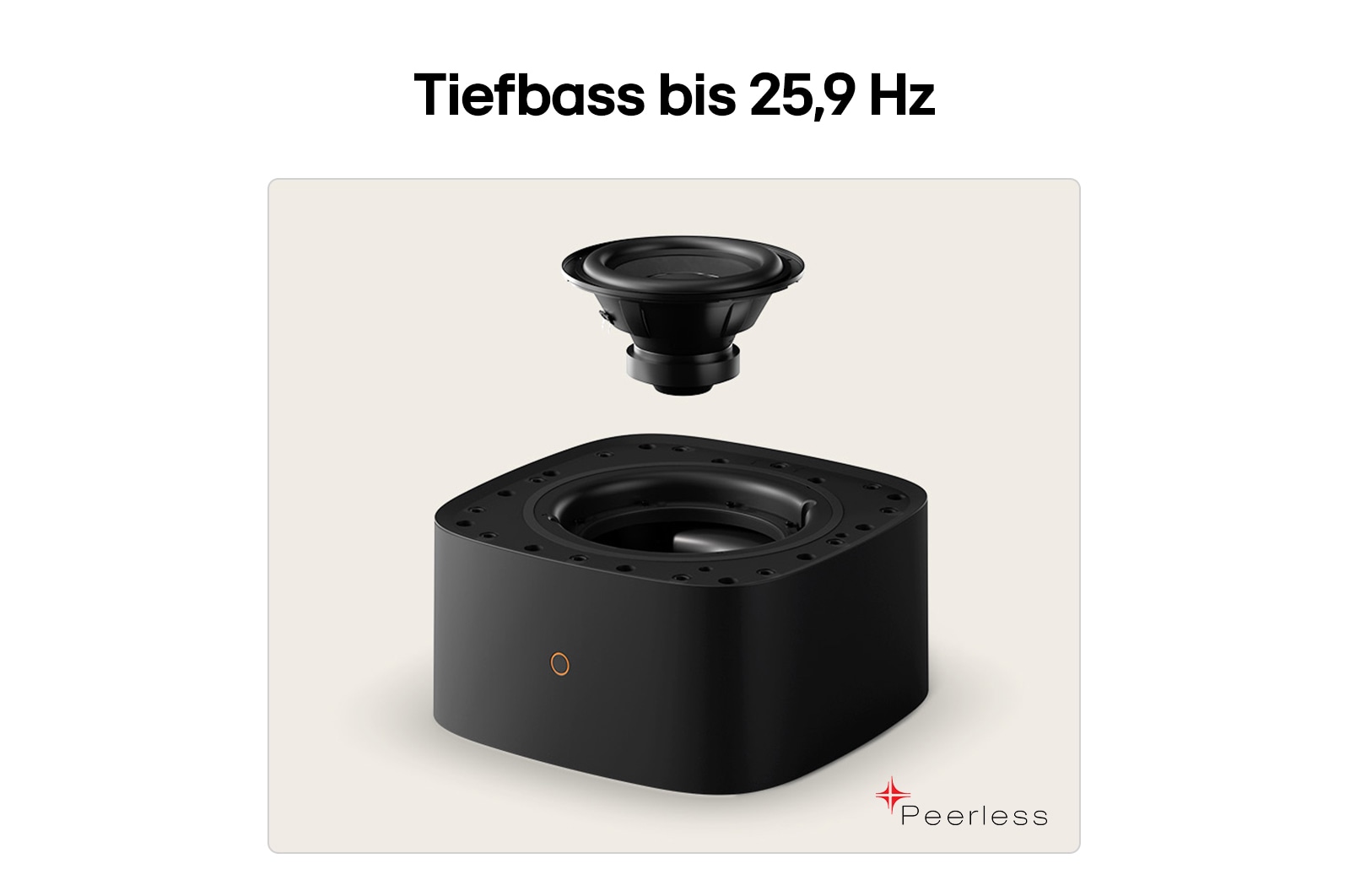 USP-Karte: Tiefer Bass bis auf 25,9 Hz erweitert