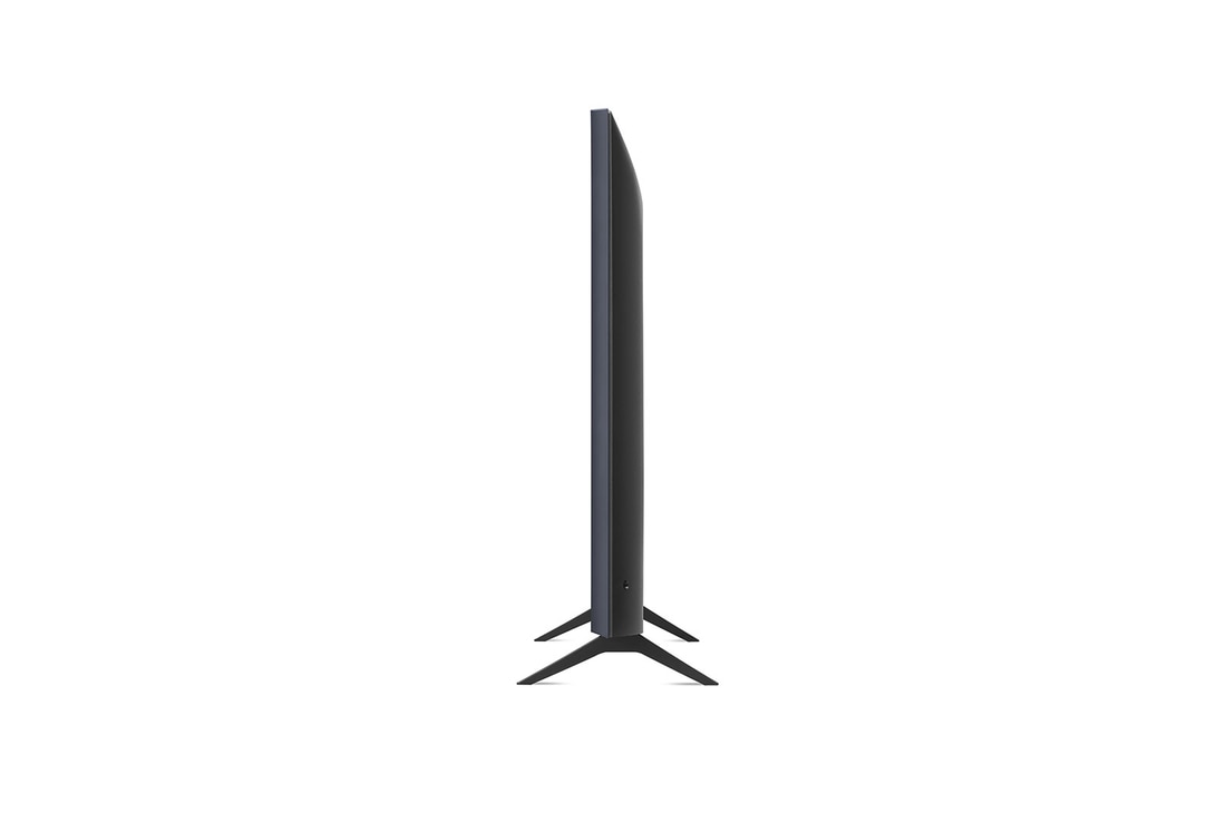 Seitenansicht des LG UHD TV, UT80