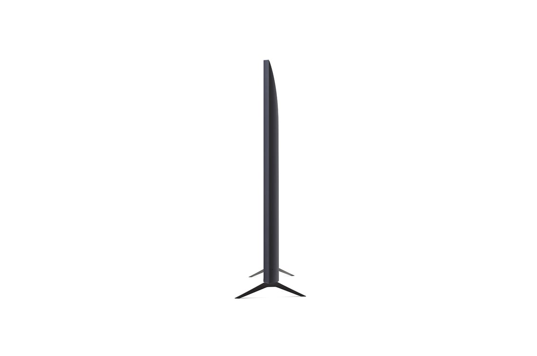 Seitenansicht des LG UHD TV, UT80