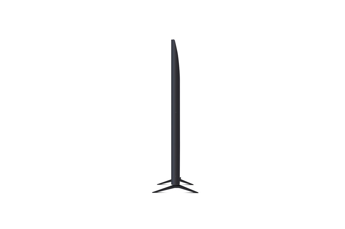 Seitenansicht des LG UHD TV, UT80
