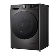 LG Waschmaschine mit 9 kg Kapazität | EKK A | 1400 U./Min. | Platinum Black mit schwarzem Bullaugenring | F4WR709YB, F4WR709YB, F4WR709YB