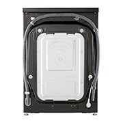 LG Waschmaschine mit 9 kg Kapazität | EKK A | 1400 U./Min. | Platinum Black mit schwarzem Bullaugenring | F4WR709YB, F4WR709YB, F4WR709YB