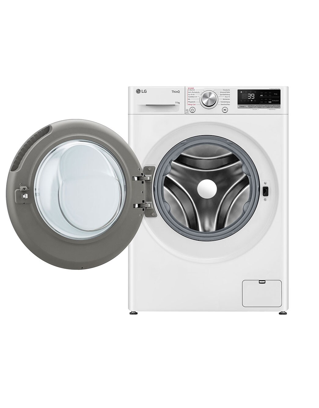 Waschmaschine (11 kg, 1.400 U./Min., EEK A-10%) mit AI DD und Steam