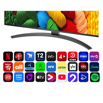 43” LG NanoCell AI NANO81 4k Smart TV 2025