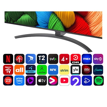 50” LG NanoCell AI NANO81 4k Smart TV 2025