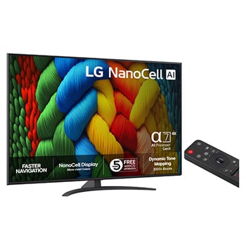 65” LG NanoCell AI NANO81 4k Smart TV 2025
