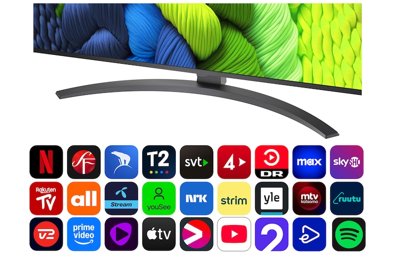 43” LG NanoCell AI NANO82 4k Smart TV 2025