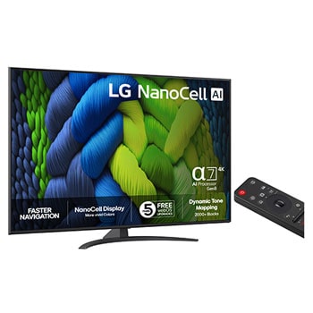 55” LG NanoCell AI NANO82 4k Smart TV 2025