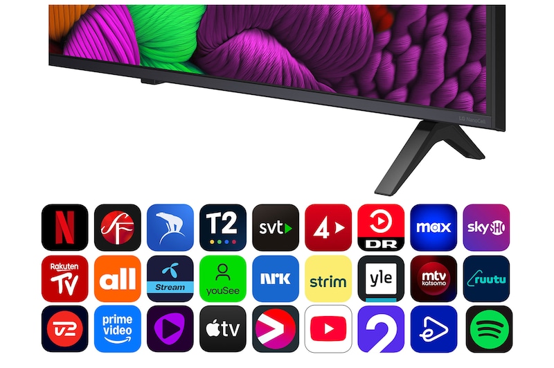 43” LG NanoCell AI NANO8E 4k Smart TV 2025