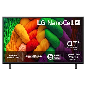 43” LG NanoCell AI NANO8E 4k Smart TV 2025