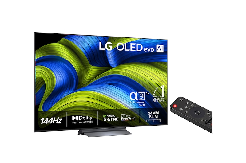 LG 65" OLED evo AI C5 Pro 4K Smart TV 2025, OLED65C5ELB 